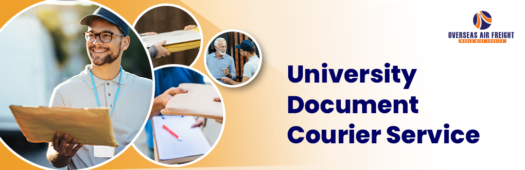 University Document Courier Service - Overseas Air Freight