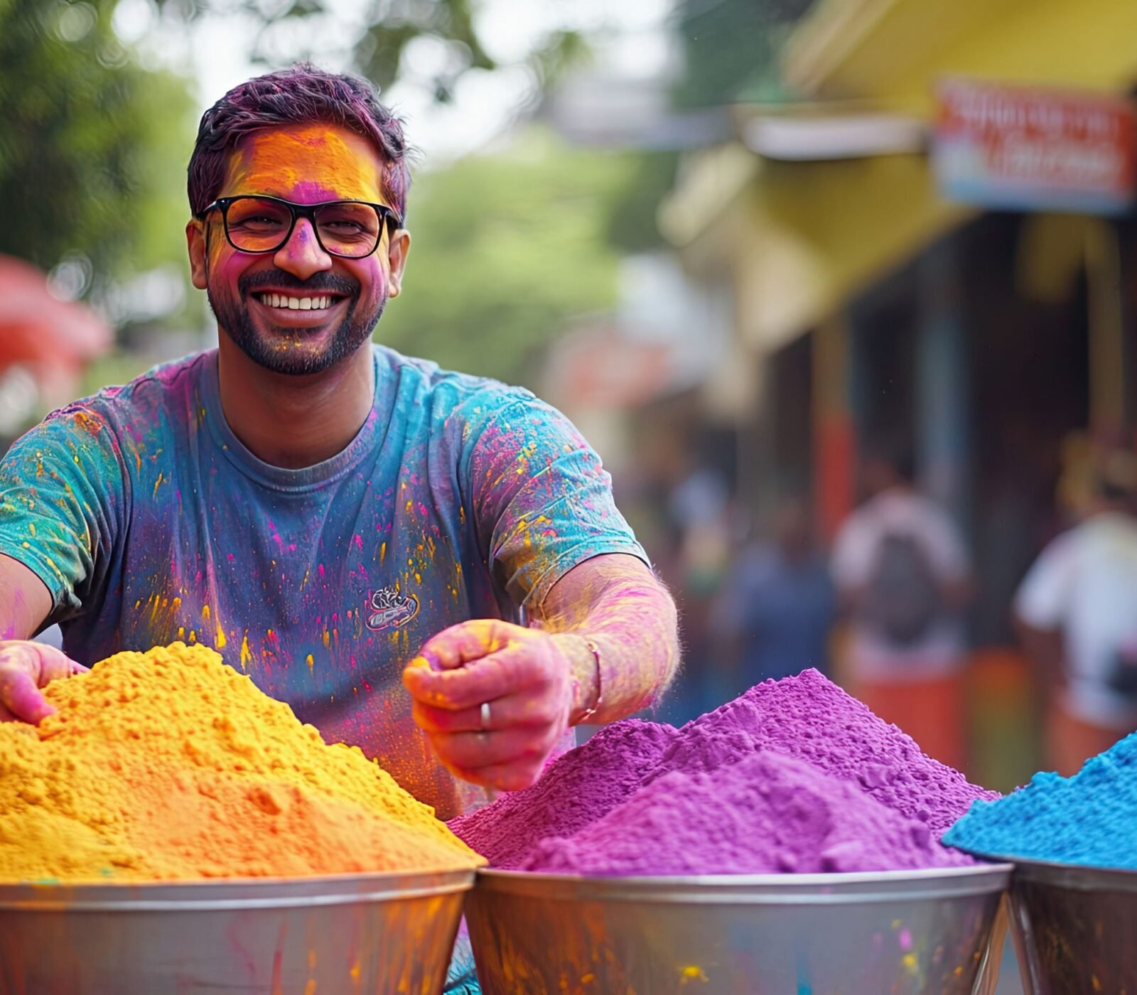 Sending Holi Festive Joy Overseas - Overseas Air Freight