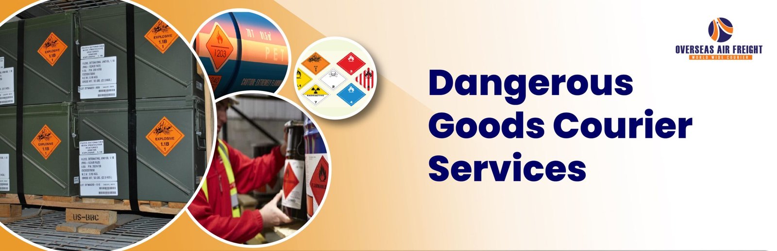 Dangerous Goods Courier Service - Overseas Air Freight Courier Services