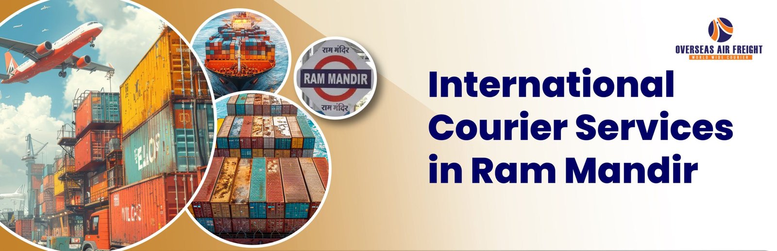 International Courier Services in Ram Mandir - Overseas Air Freight Courier Services